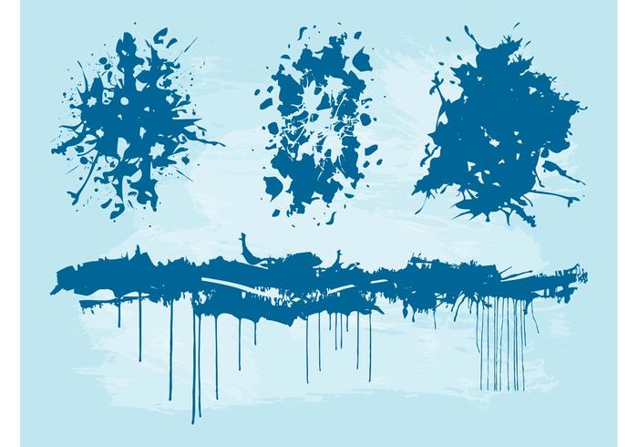 Splattered Paint Layouts Splattered Paint Layouts