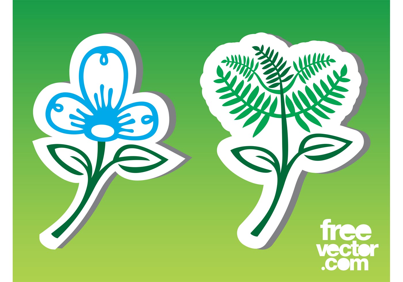 Flower Stickers Download Free Vector Art, Stock Graphics & Images