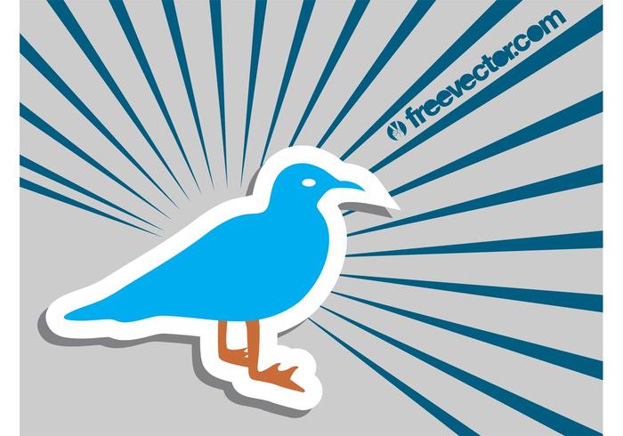 Seagull Sticker Seagull Sticker