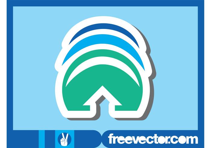 Sticker With Arrow Sticker With Arrow