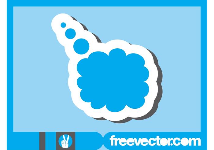 Thought Bubble Sticker Thought Bubble Sticker
