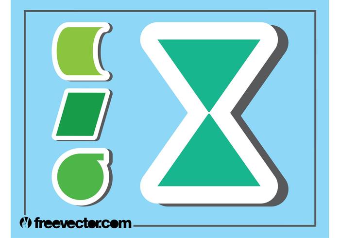 Geometric Stickers Graphics Geometric Stickers Graphics
