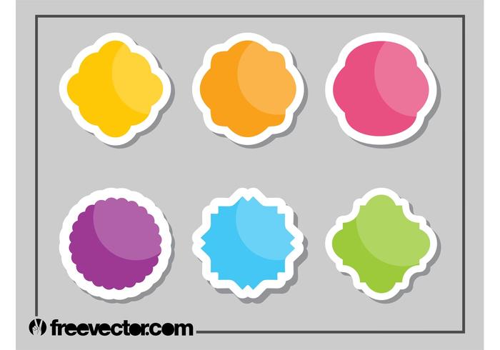 Colorful Stickers Set Colorful Stickers Set