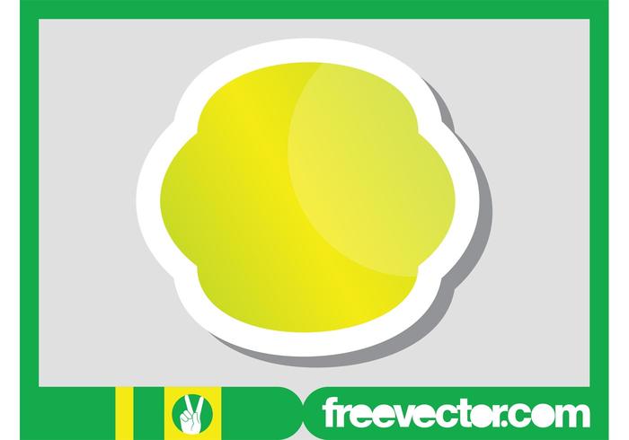 Sticker Template Design Element Sticker Template Design Element