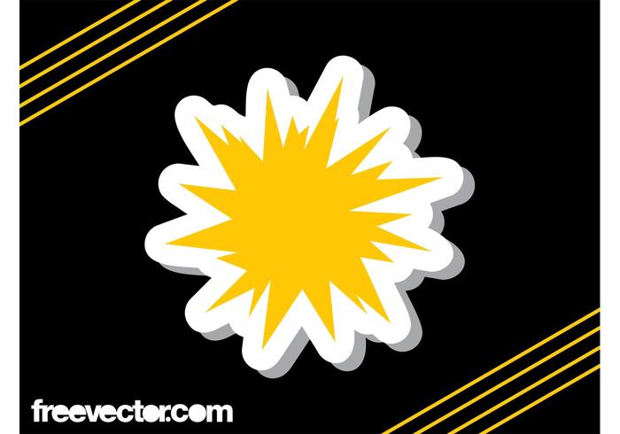 Explosion Sticker Explosion Sticker