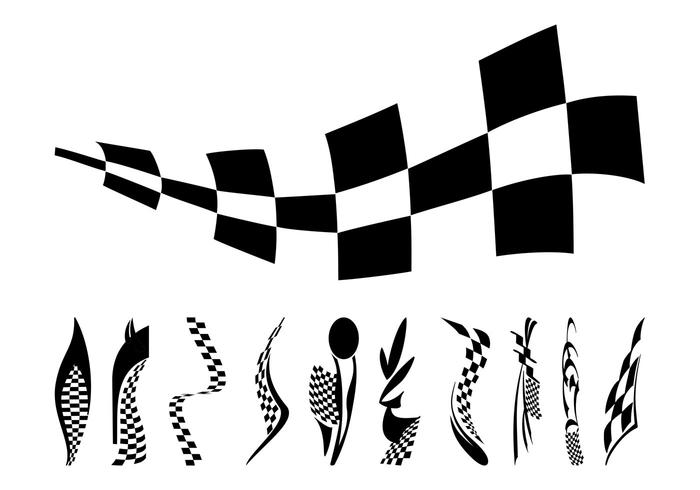 Download Racing Flags Graphics - Download Free Vector Art, Stock ...