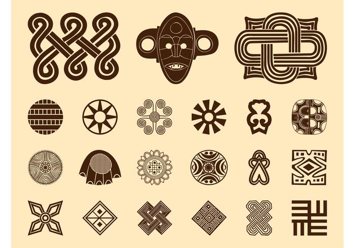 African Symbols Set African Symbols Set