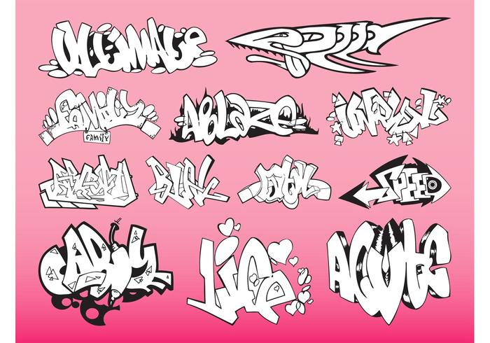 Graffiti Pieces Pack Graffiti Pieces Pack