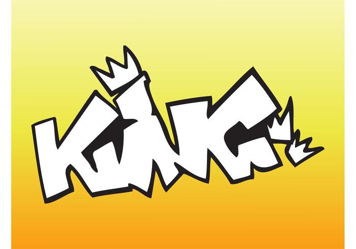 King Graffiti Piece King Graffiti Piece