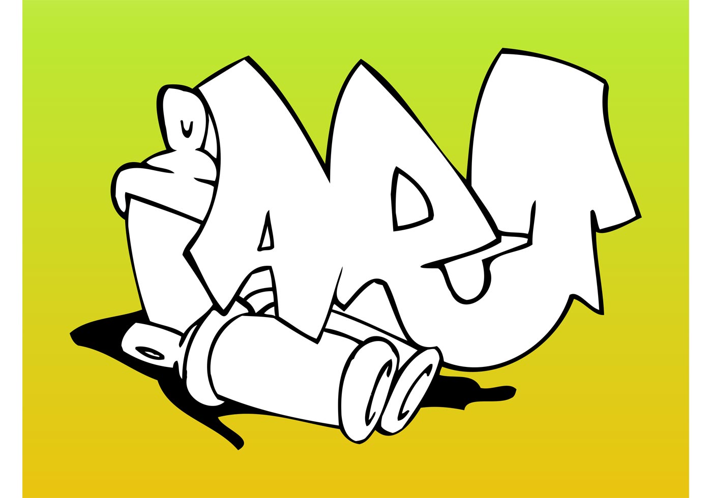 graffiti clipart free download - photo #16