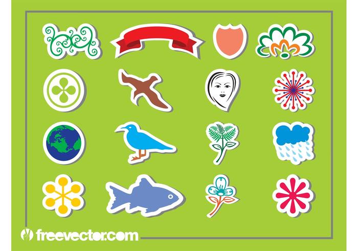 Sticker Graphics Set