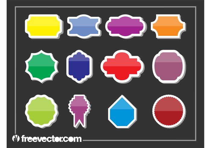 Colorful Stickers Graphics Colorful Stickers Graphics