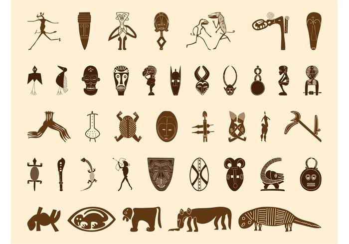 African Symbols Graphics African Symbols Graphics
