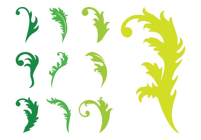 Leaves Silhouettes Graphics