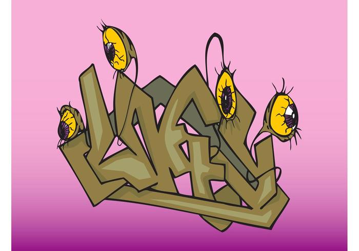 Graffiti With Eyes Graffiti With Eyes
