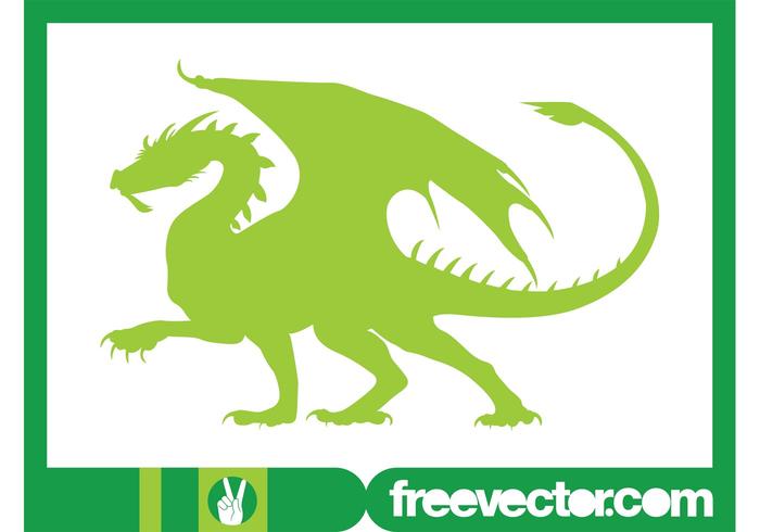 Dragon Silhouette Dragon Silhouette