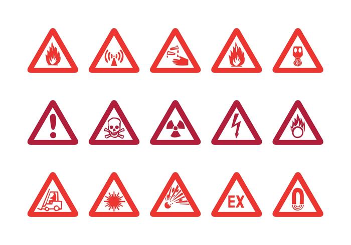 Warning Signs Vector Warning Signs Vector