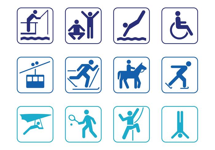 Person Symbol Set Person Symbol Set