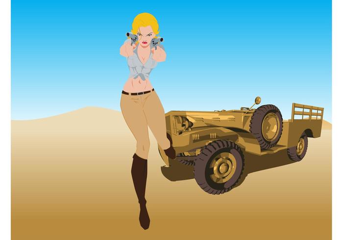Sexy Girl In The Desert Sexy Girl In The Desert
