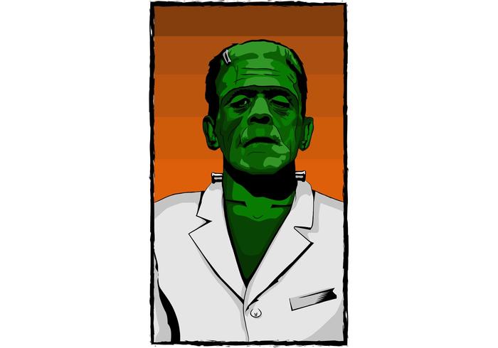 Frankenstein Impresiones vector