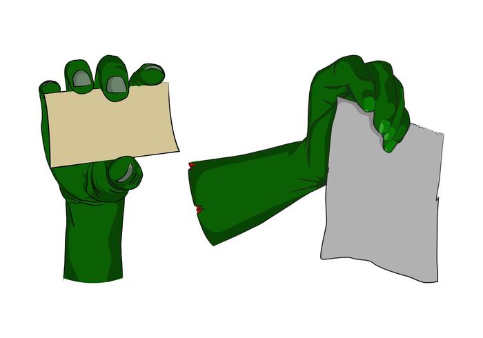 Monster Hands With Notes Monster Hands With Notes