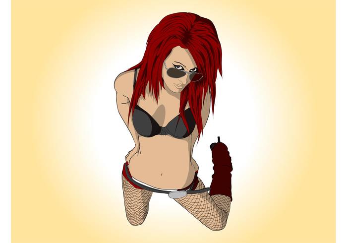 Sexy Redhead Girl Sexy Redhead Girl