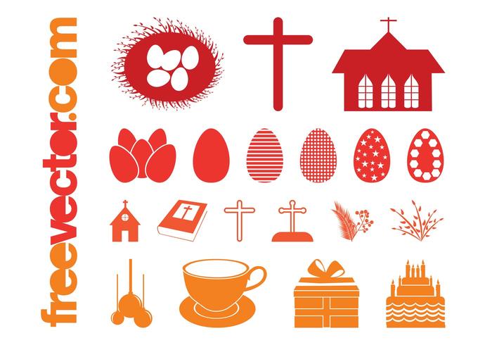 Easter Silhouettes Set Easter Silhouettes Set
