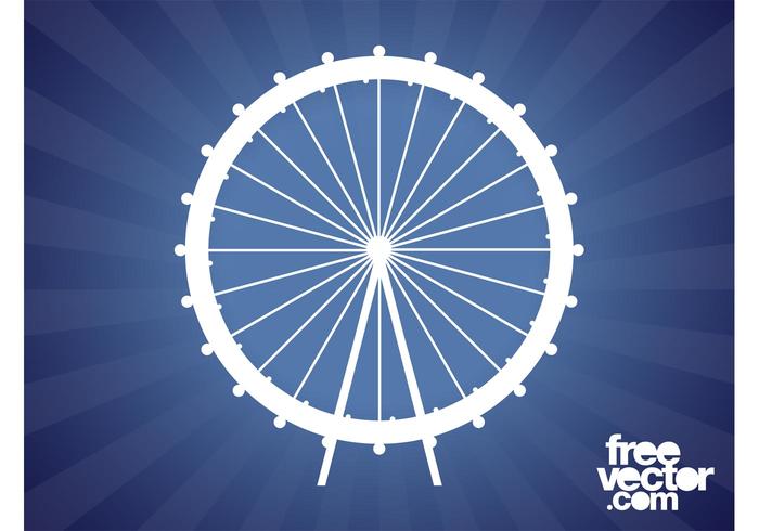 Ferris Wheel Silhouette