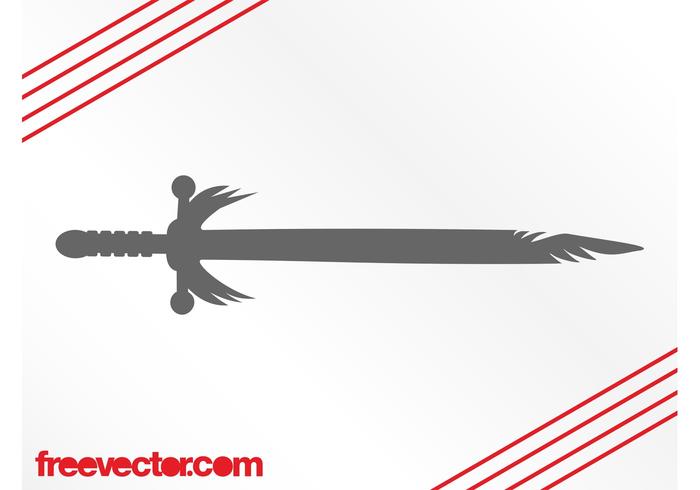Antique Sword Silhouette Antique Sword Silhouette
