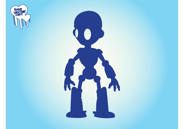 Robot Silhouette Robot Silhouette