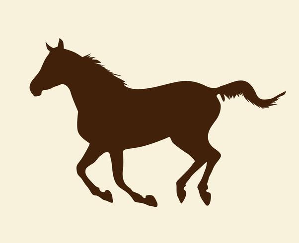 Running Horse Vector Running Horse Vector