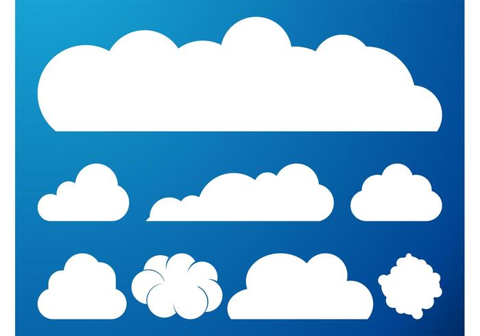 Clouds Graphics Set Clouds Graphics Set