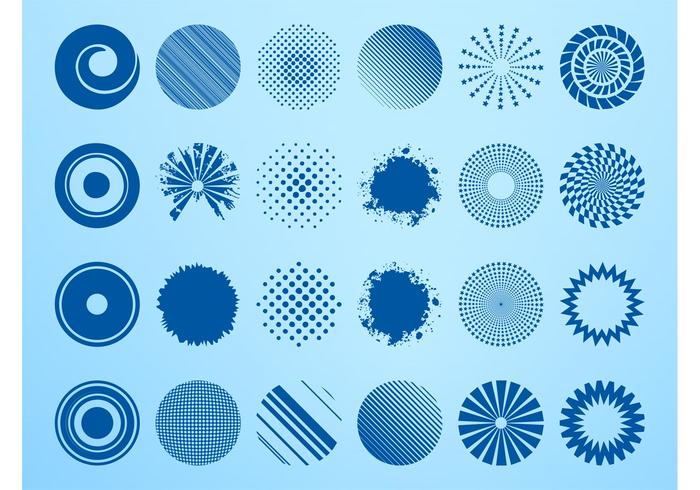 Abstract Circle Set Abstract Circle Set