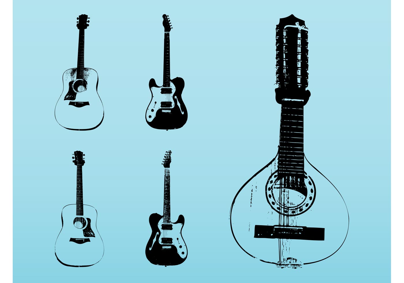 String Instruments Set Download Free Vector Art, Stock Graphics & Images