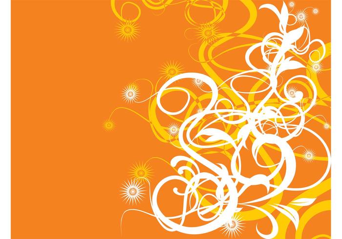 Orange Background Design