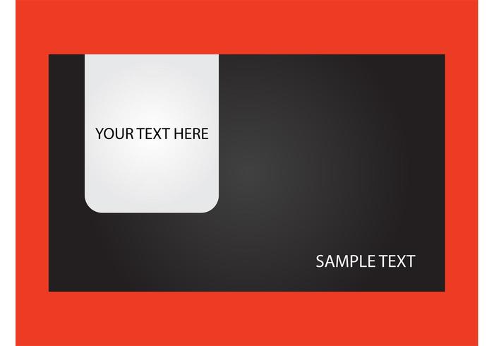 Vector Business Card Template Vector Business Card Template