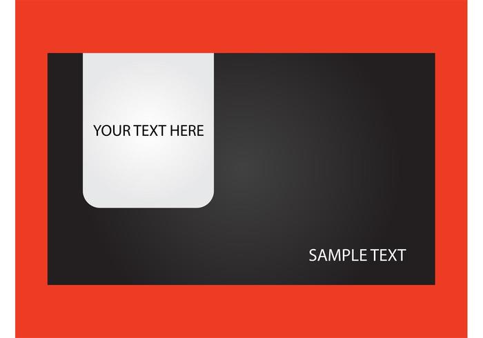 Vector Business Card Template