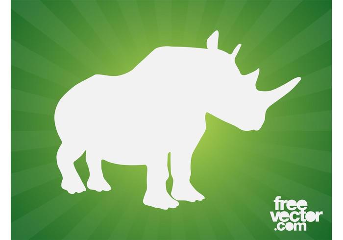 Rhino Silhouette Rhino Silhouette