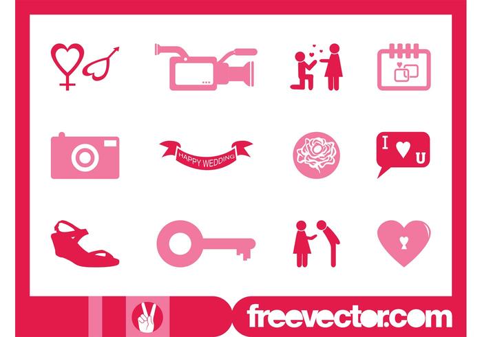 Wedding Icons Graphics Wedding Icons Graphics
