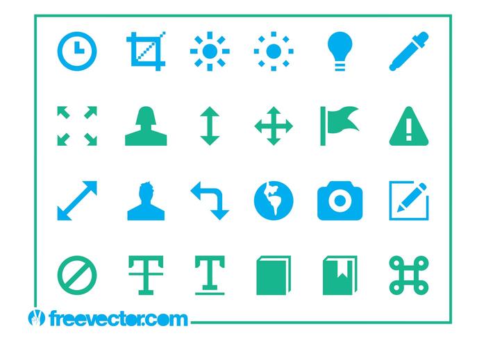 Vector Icons Set Vector Icons Set