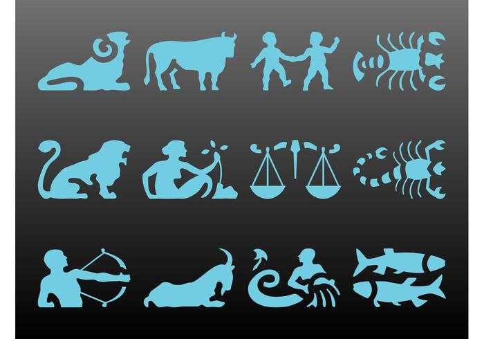 Zodiac Sign Set Zodiac Sign Set