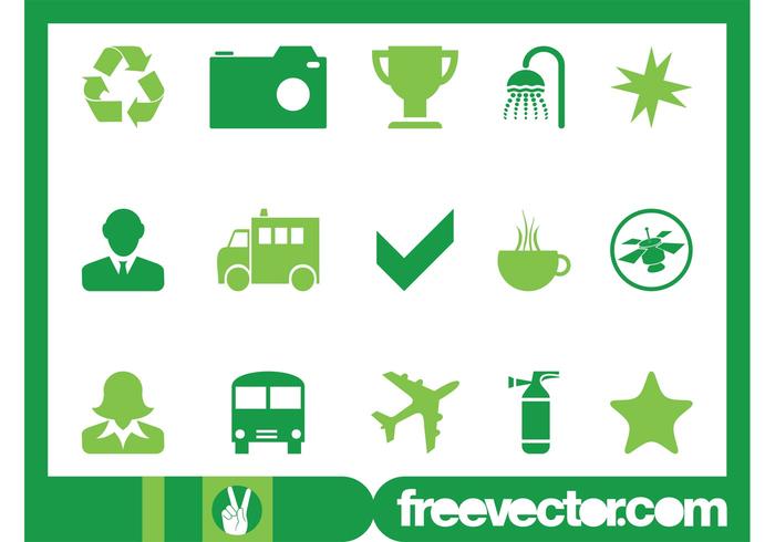 Green Icons Graphics Green Icons Graphics