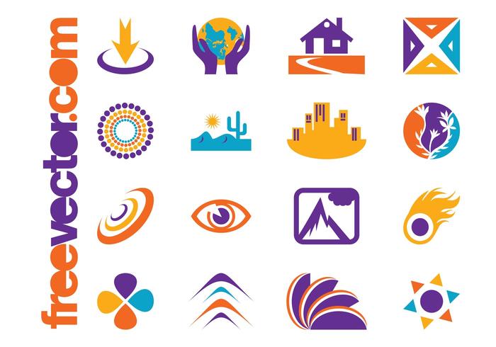 Icons And Logo Templates vector