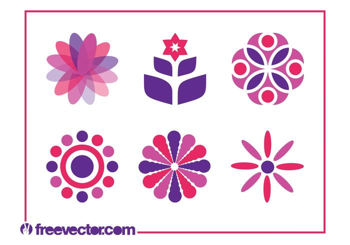 Floral Icon Set Floral Icon Set