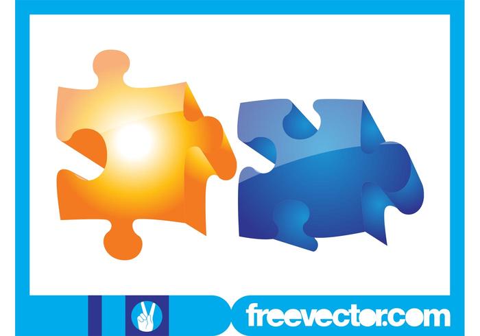 3D Jigsaw Pieces 3D Jigsaw Pieces