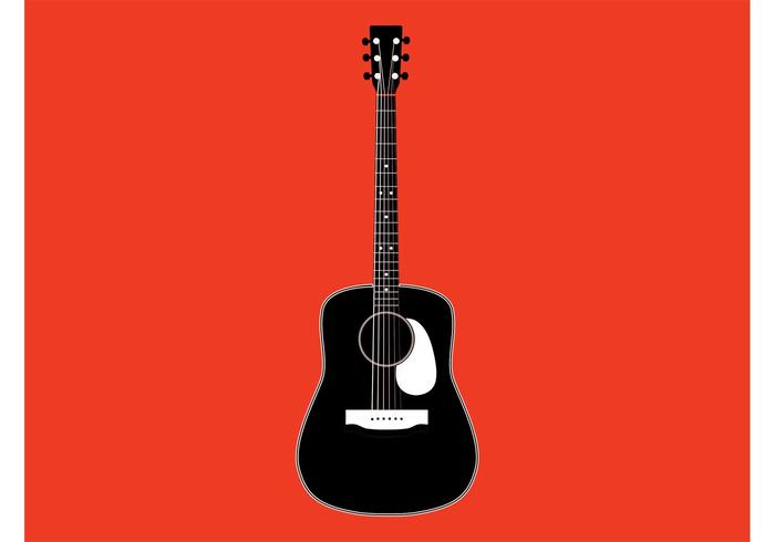 Black-And-White Guitar Black-And-White Guitar