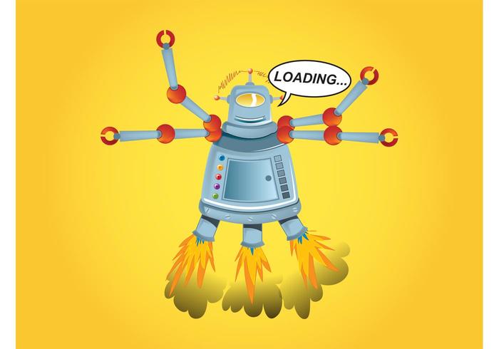 Cartoon Robot Graphics Cartoon Robot Graphics