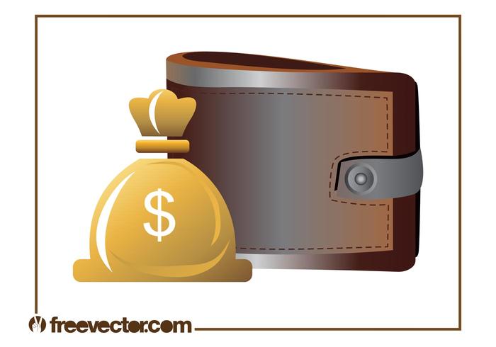 Wallet And Bag Of Money Wallet And Bag Of Money