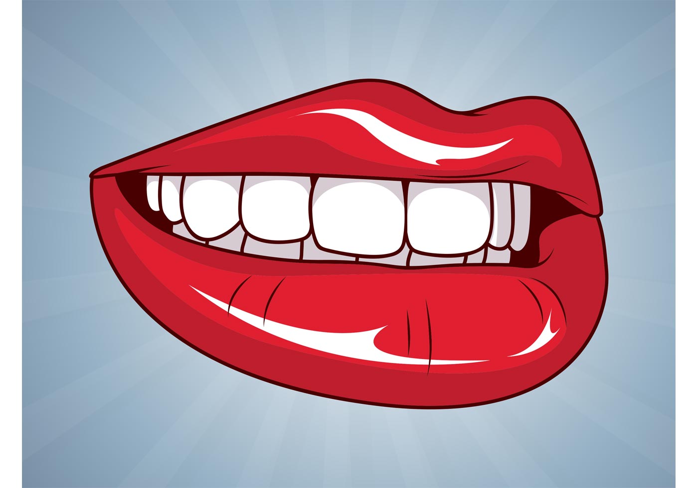 Sexy Cartoon Lips Download Free Vector Art Stock Graphics And Images