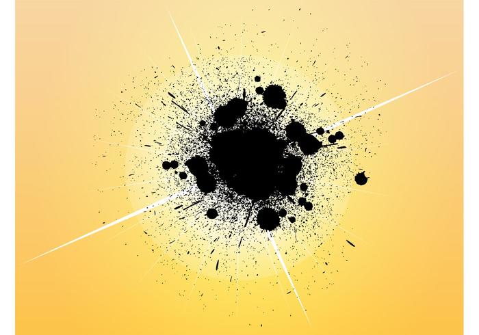 Splattered Paint Layout Splattered Paint Layout